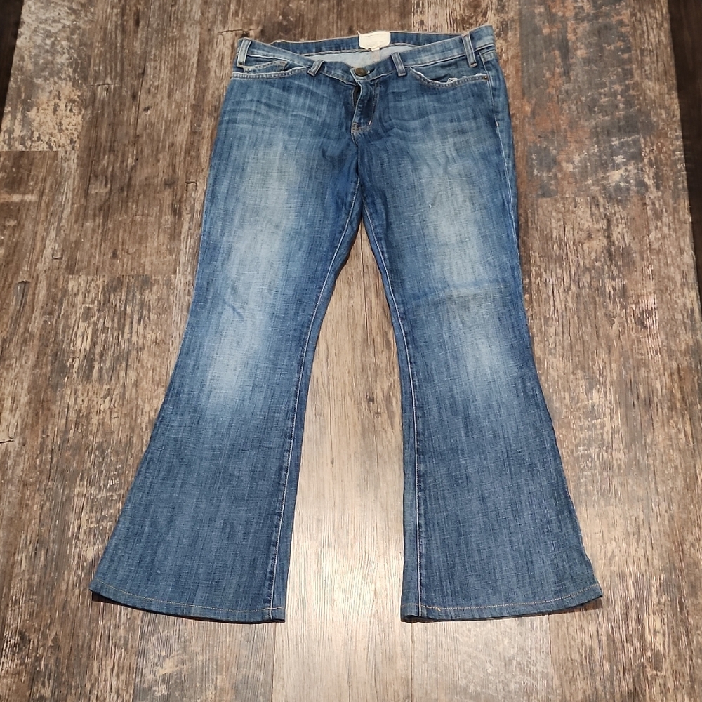 Stylish Blue Flare Women's Jeans